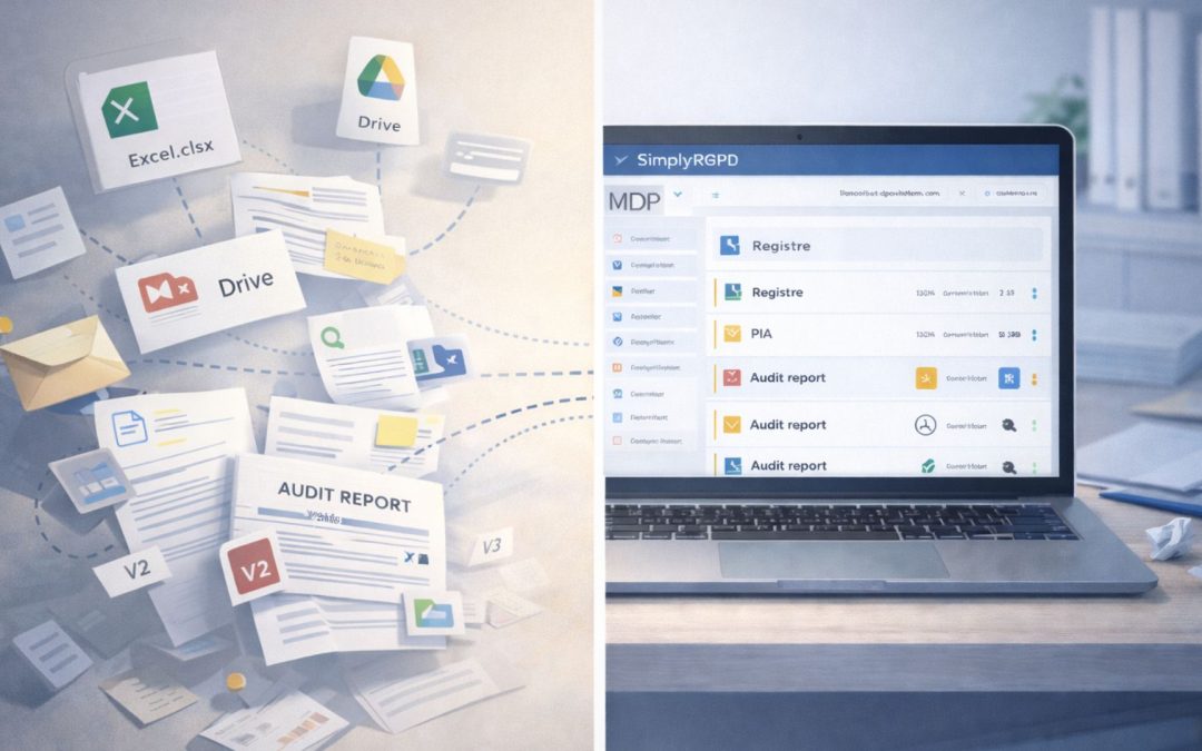 DPO et preuves de conformit&eacute; RGPD : comment les centraliser efficacement ?