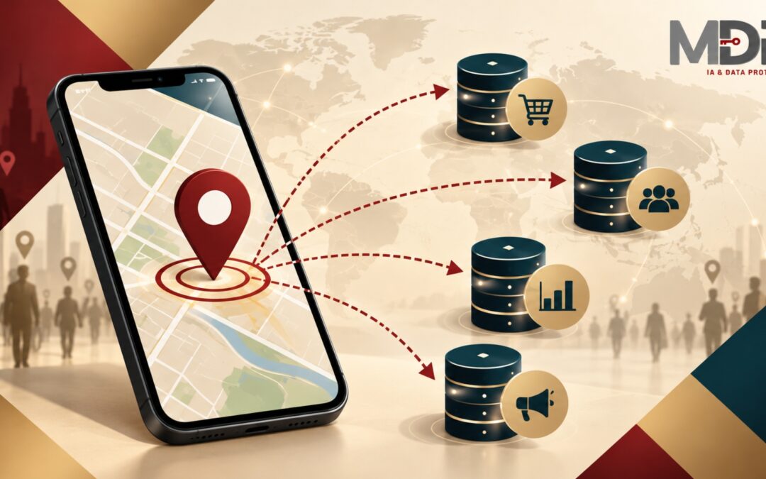 Géolocalisation mobile et courtiers de données : collecte, revente et protection des données selon la CNIL