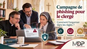 Campagne de phishing pour le clergé organisée dans un cadre pédagogique et conforme au RGPD