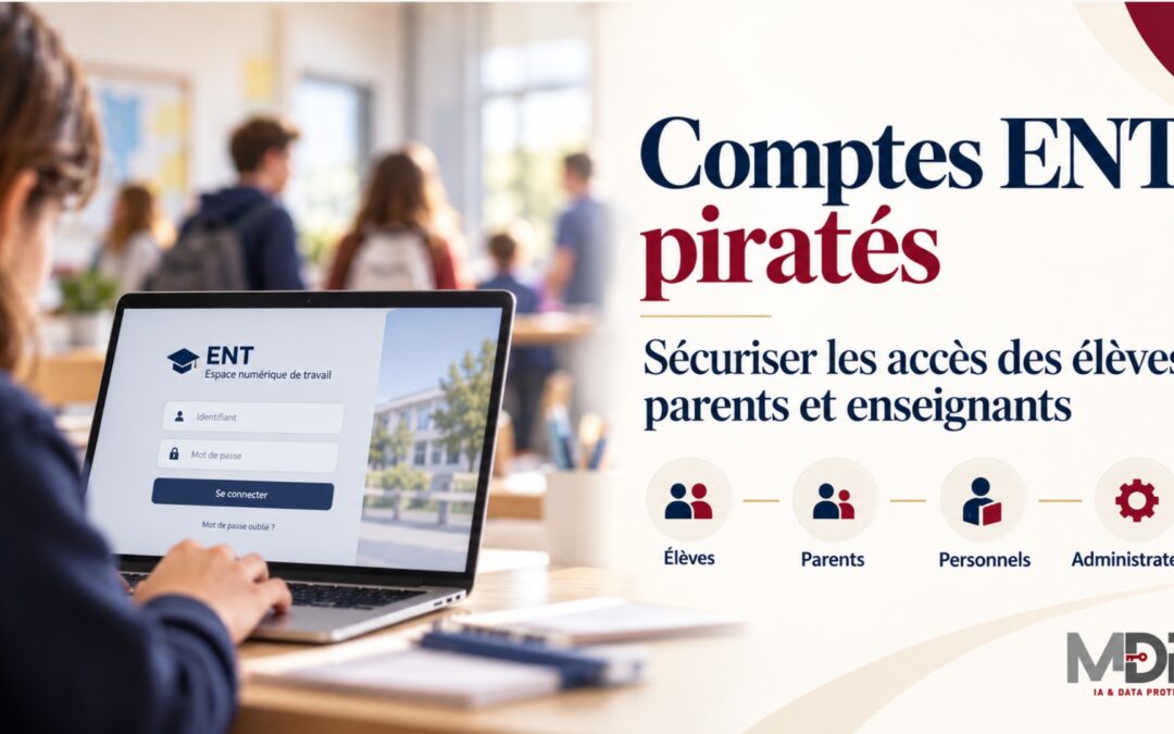 Comptes ENT pirat&eacute;s : s&eacute;curiser les acc&egrave;s des &eacute;l&egrave;ves, parents, personnels et administrateurs