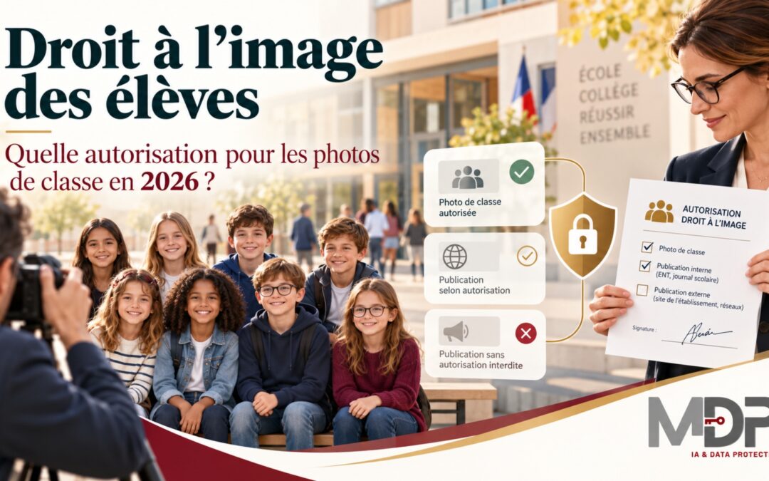 Droit à l'image des élèves et autorisation parentale pour une photo de classe