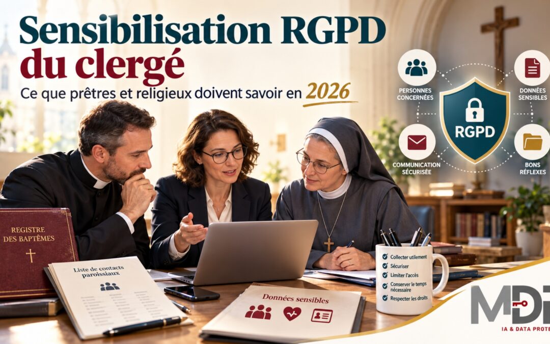 Sensibilisation RGPD du clergé pour les prêtres et religieux en 2026