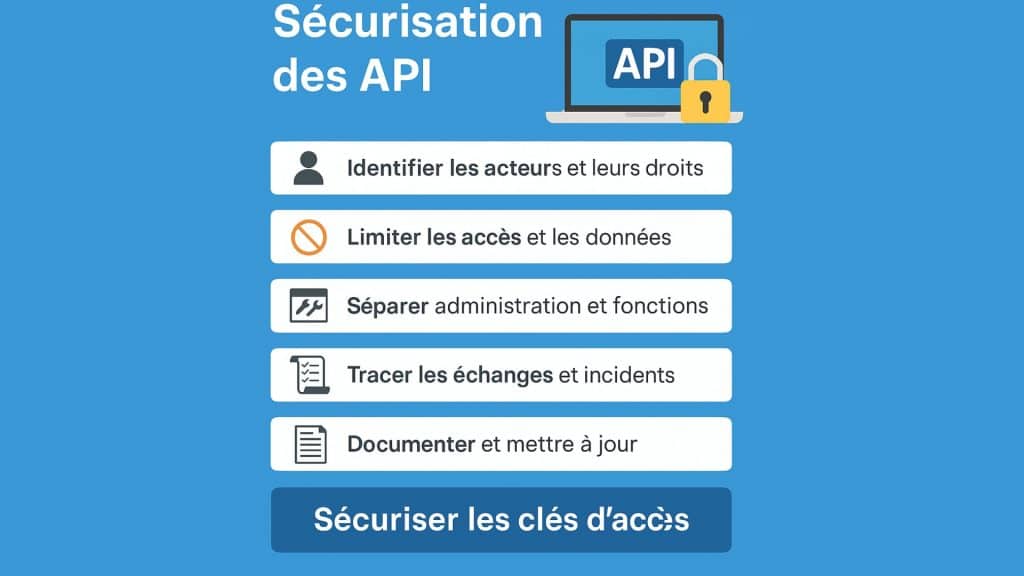 Illustration des bonnes pratiques de sécurité pour les interfaces de programmation applicative (API)