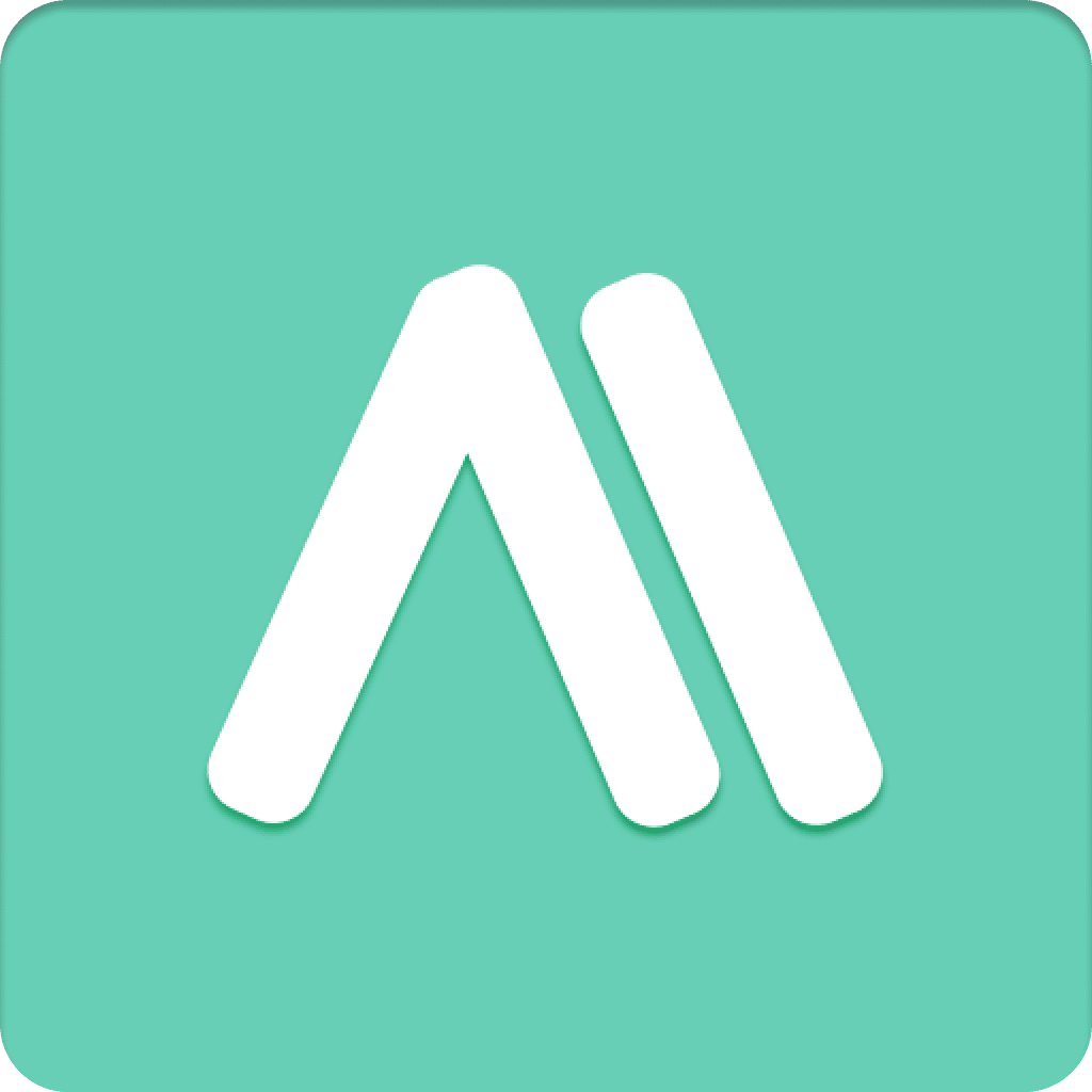 Logo du client AIST en version carrée sur fond vert