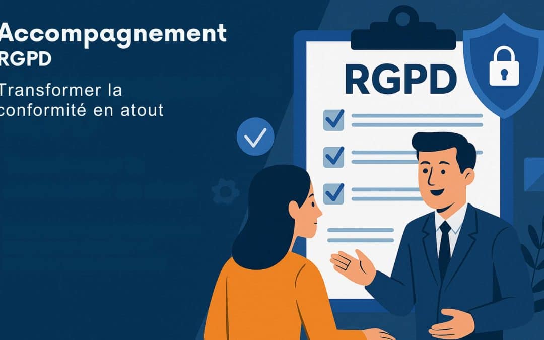 Accompagnement RGPD : transformer la conformité en atout métier
