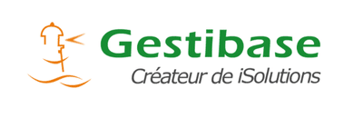 Logo Gestibase, créateur de solutions numériques – client MDP Data Protection